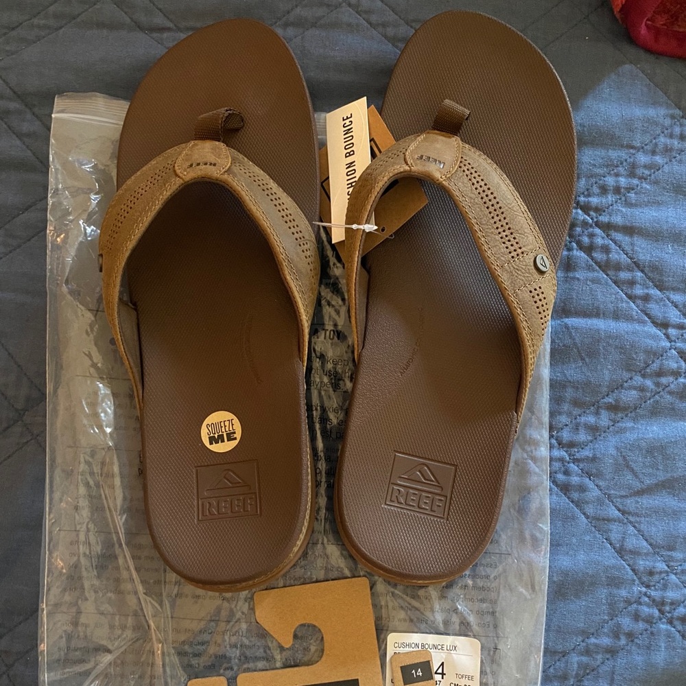 Men’s reef flip flops BRAND NEW